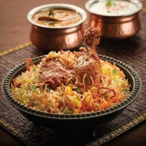 Hyderabadi Chicken Dum Biryani